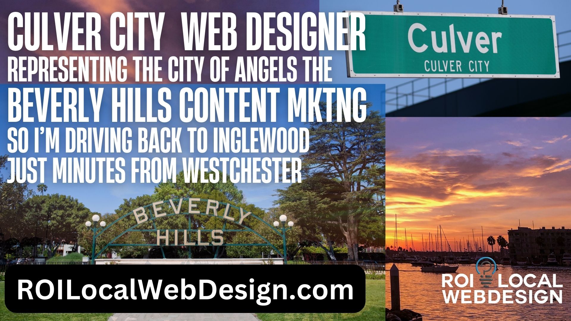 Website Design – ROI Local Webdesign Culver City CA